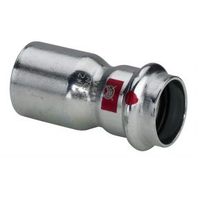 Viega - Réduction à sertir acier 22x15 MF chauffage Prestabo - 1115.1