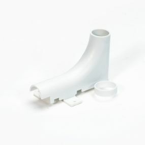 Begetube - Courbe-guide FUEBO en PP, hauteur 110 mm.