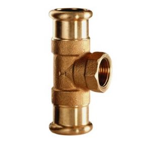 VSH - T trans. bronze 54x1/2 x54 F eau potable XPress Koper - 6130G