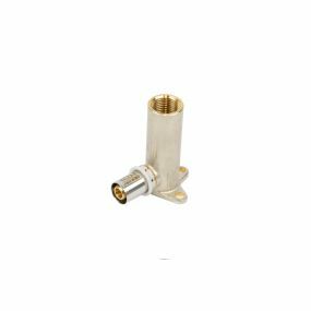 Begetube - Hoge muurplaat met perskoppeling 1/2 V x 20x2 mm, hoogte 77mm - 613261836