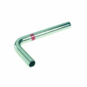 VSH - Pressfitting bochtkoppeling 22mm 90MM staal verzinkt - C1425