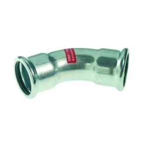 VSH - Courbe à sertir acier 76.1 FF 45° chauffage XPress Staalverzinkt - C1413