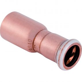 Geberit - Réduction Mapress Cuivre avec tuyau d’emboitement: d=28mm, d1=22mm - Koper
