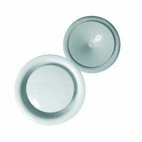 Ventilair - Afvoer ventiel staal 125mm EAV-CR  