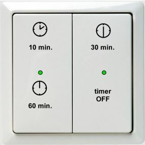 Zehnder - Minuterie RF - Unité de commande RF avec 3 temps d e travail - Quality/Premium