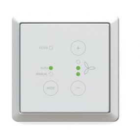 Zehnder - ComfoSwitch C67 - Commutateur à 5 pos. ComfoAir Q (pour encastrement) - Quality/Premium