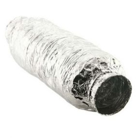 Renson Acoudec - Silencieux pour conduit d'air rond, épaisseur de 25 mm, diamètre 180 mm, avec 1 manchon, longueur de 1 mètre - 8759.