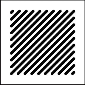 Renson - Plaque de recourvr.XD75 DIAGON - 9296