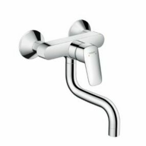 Hansgrohe - Hg 71836000 Logis Keukenkraan Wand Chr Hansgrohe - 71836000