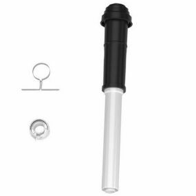 Junkers Bosch evacuation par le toit noir d60/100 - 7738112504