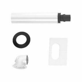 Bosch set muurdoorvoer d80/125 wit telescopisch - 7738112576