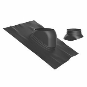 Bosch - Universele dakpan d125, 25-45gr zwart - 7738112621
