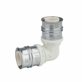 Begetube - persknie kunststof 16/2mm FF 90° (drink)water DUO XS PPSU - 82816200