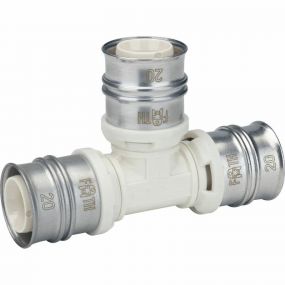 Begetube Té à sertir plastique 16/2mm fff eau potableduo xs ppsu - 82816300