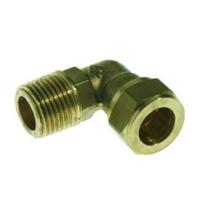 VSH - Coude de transition à compression laiton 22 x 1 M eau potable  Super - S1212