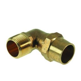 VSH - Coude de transition à compression laiton 15 x 1/2 gaz  Super - G1212