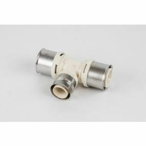 Té réduit à sertir plastique 40/3.5x32/3x40/3.5 FF eau potable Alpex