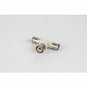 Begetube - Té réduit à sertir plastique 16/2x20/2x16/2 FFF eau potable Alpex