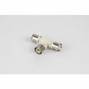 Begetube - Perskoppeling, T-stuk, 3 x 20x2mm kunststof 512002PMP - PPSU