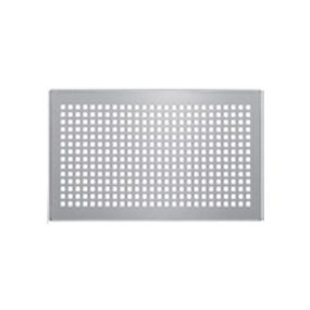 Zehnder - Grille design Torino white CLD 1x90 260x160mm alimentation et échappement - 990320631