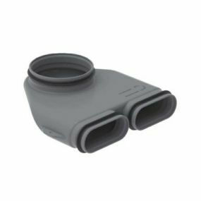 Zehnder haakse overgang CK300/DN160 90gr - P 990322049