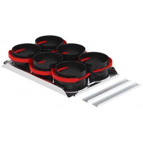 Zehnder ComfoWell - CW-M 320 - Montageplaat 6xDN90/P - RLC - 990323613Z (ex 990323613)