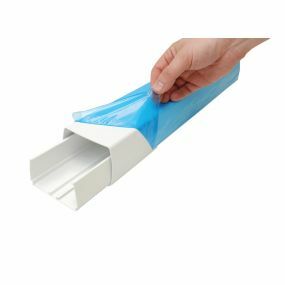 Linum - Conduit optimal 90x65 mm blanc - 2mtr/lng - ADP-2400-010