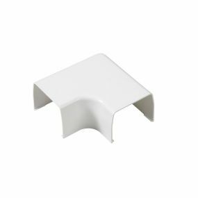 Linum - Optimal platte bocht 90 wit - OD90 - ADP-2423-010