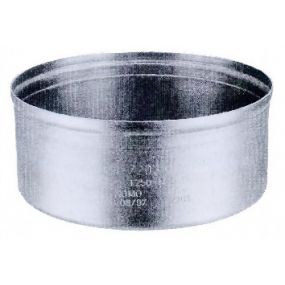 Burgerhout - Bouchon évacuation de fumées alu 130 mm