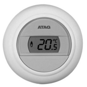 Atag Ruimtethermostaat Eazy modulerend voor Z Ready wit - ARZ0025U