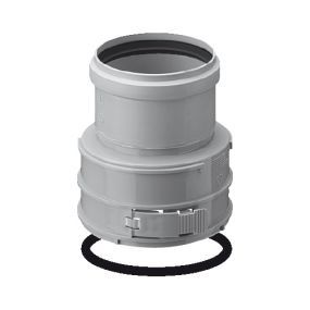 Burgerhout - Koppelstuk flex-mof 80 mm