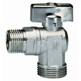 Cimberio Kogelkraan haaks met volle doorlaat  1/2"x3/4" mm  - 39NR-2099