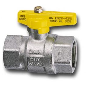 Cimberio Gaskraan met volle doorlaat dn32 5/4" ff pn5802fp - 802FP-1032