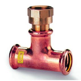 VSH - T trans. bronze 15x1/2 x15 F gaz XPress Koper Gas - G6130G