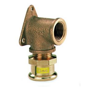 VSH - Culasse murale à sertir bronze 15 x 1/2 F gaz XPress Koper Gas - G6471G