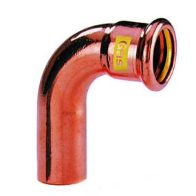 VSH - Courbe à sertir MF cuivre 15 MF 90 gaz XPress Koper Gas - G7001A