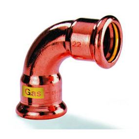 VSH - Courbe à sertir cuivre 28 FF 90° gaz XPress Koper Gas - G7002A