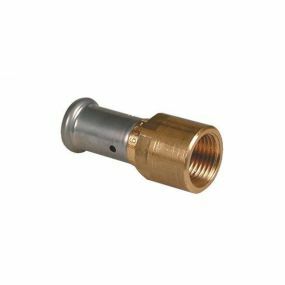 Henco Persovergangsstuk messing 16/2mm x 1/2" f (drink)water - 18P-1604