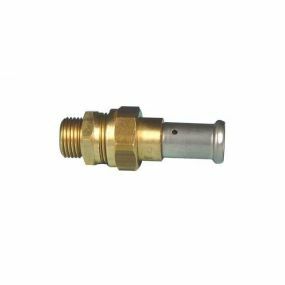 Henco Pers-3-delige koppeling messing 26 x 1" m (drink)water - 26P-2606