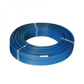 Henco Tube composite isolé 6mmrixc 20x2mm bleu sur rouleau 50m chauffage et sanitaire - 50-ISO4-R20-BL