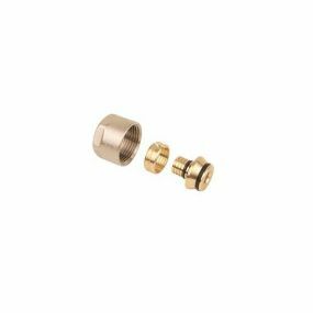Henco Raccord 2 pièces à compression laiton 20/2mm x 3/4" eau potable - EK20-2