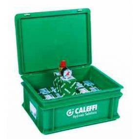 Caleffi - Paquet soupape de securite avec manometre 1/2 (20 pièces)