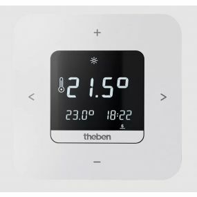 Theben - Thermostat horloge digitale BLE230V 50HZ 24H/7J 1NO10A IP40 - RAM812TOP3