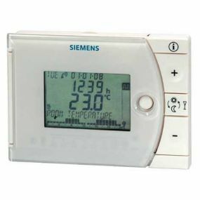 Siemens - Thermostat d'ambiance avec horloge hebdomadaire à pile - REV24S