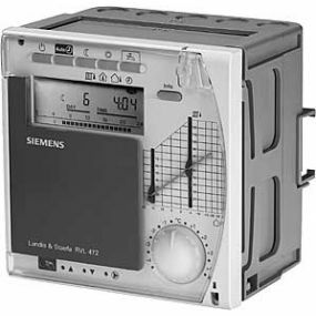 Siemens - Reg. dépendant des conditions météorologiques Contrôle du brûleur et du mélangeur RVL 480 230V - BPZ:RVL480