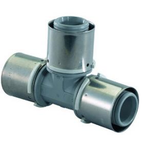 Uponor - MLC T à sertir en composit 40-40-40 - PPSU