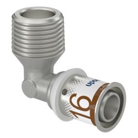 Uponor - S-Press PLUS Coude 90gr fileté male 16-R1/2 MT