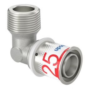 Uponor - S-Press PLUS Coude 90gr fileté male 25-R3/4 MT