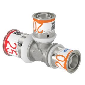 Uponor - S-Press PLUS T-stuk verlopend 25-20-20