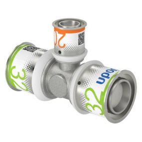 Uponor - S-Press PLUS T-stuk verlopend 32-20-32